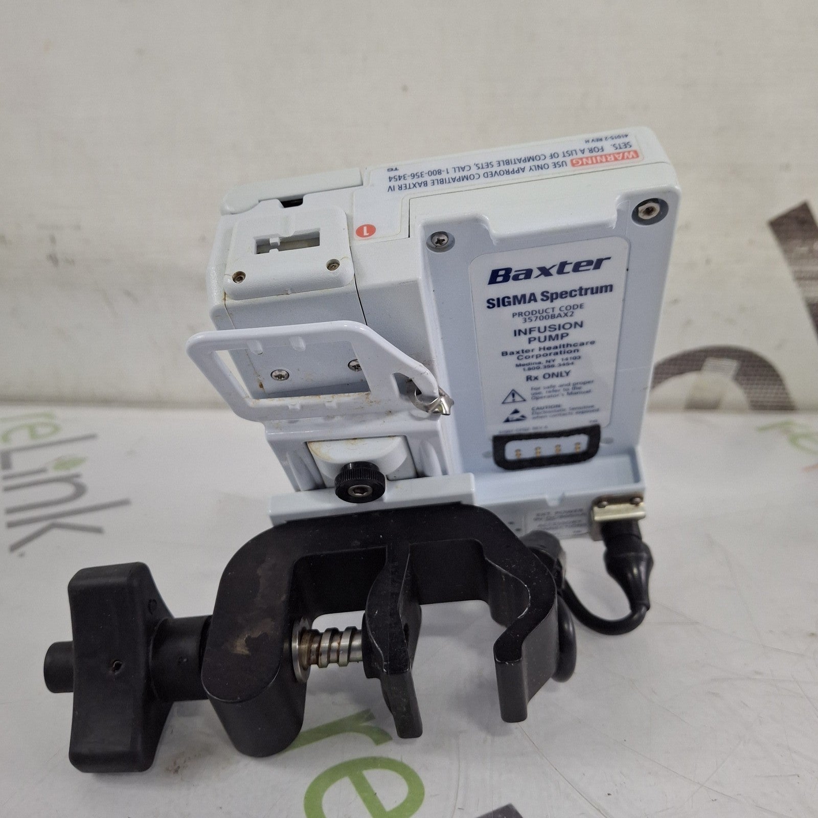 Baxter Sigma Spectrum 8.01.00 w/o Battery Infusion Pump