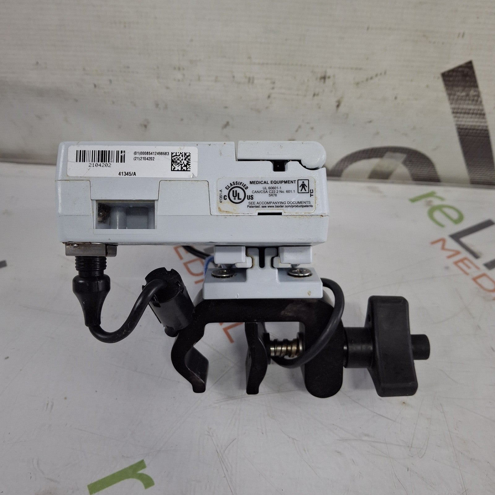 Baxter Sigma Spectrum 8.01.00 w/o Battery Infusion Pump