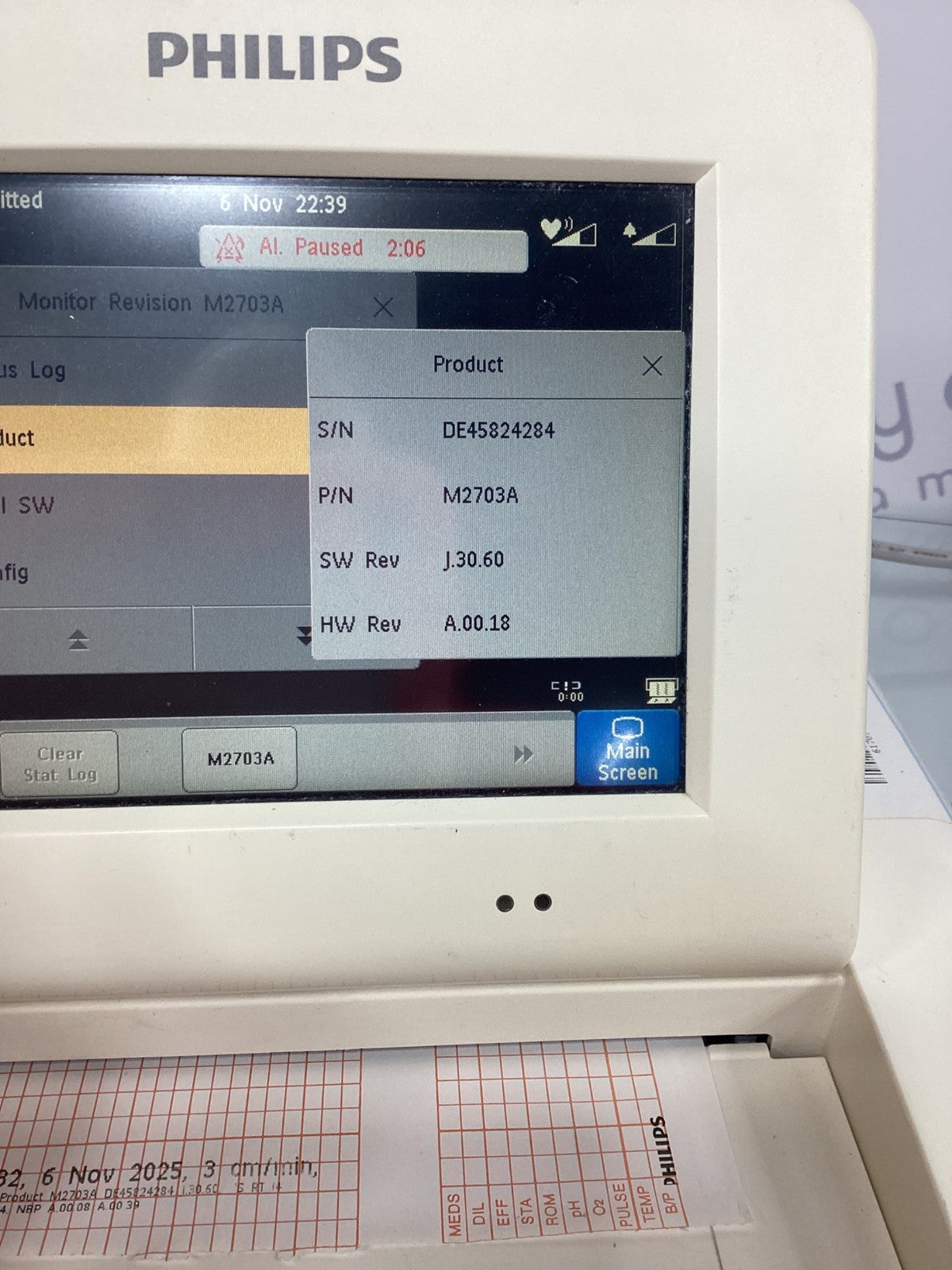 AVALON FM30 M2703A MONITOR