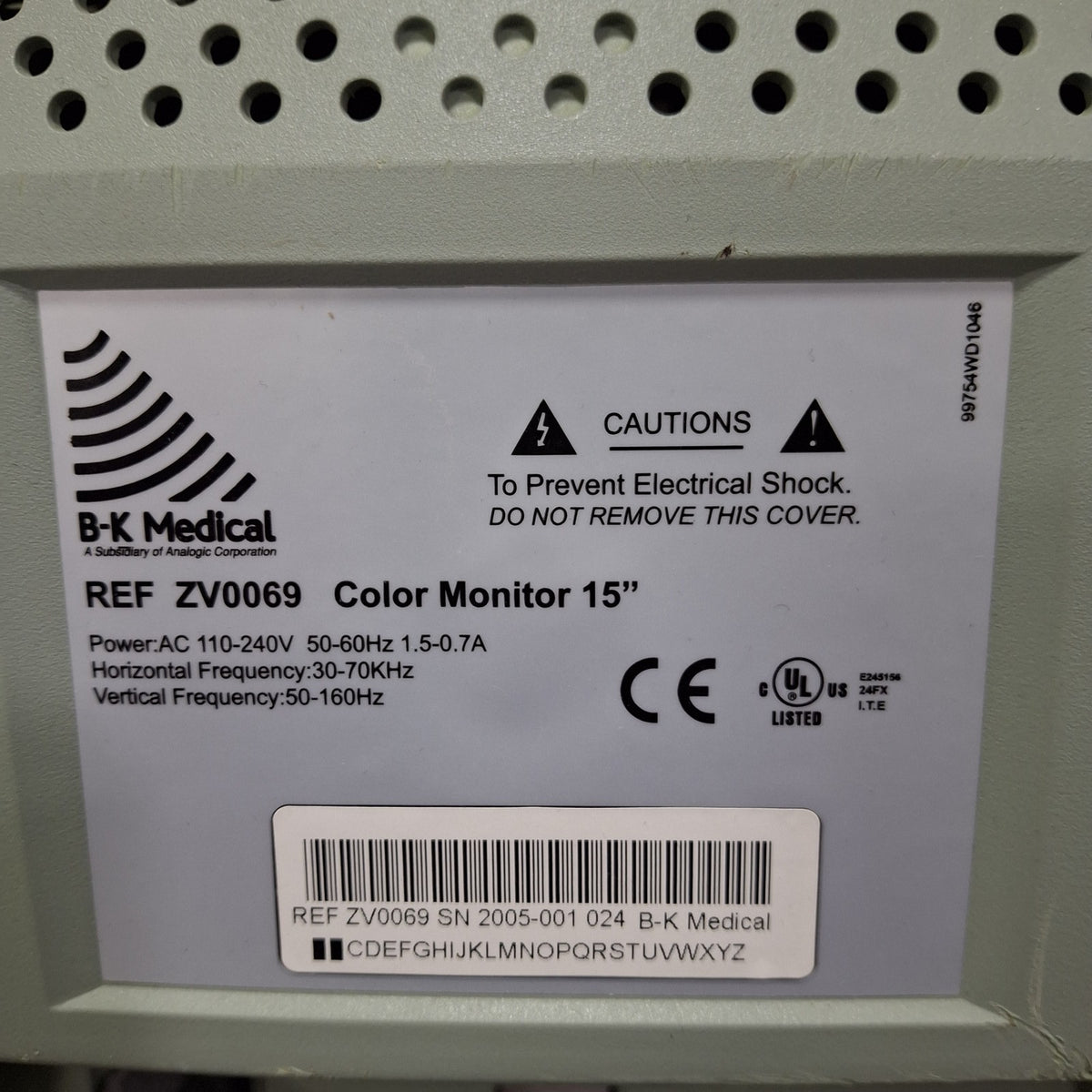B-K Medical 2101 Falcon Ultrasound