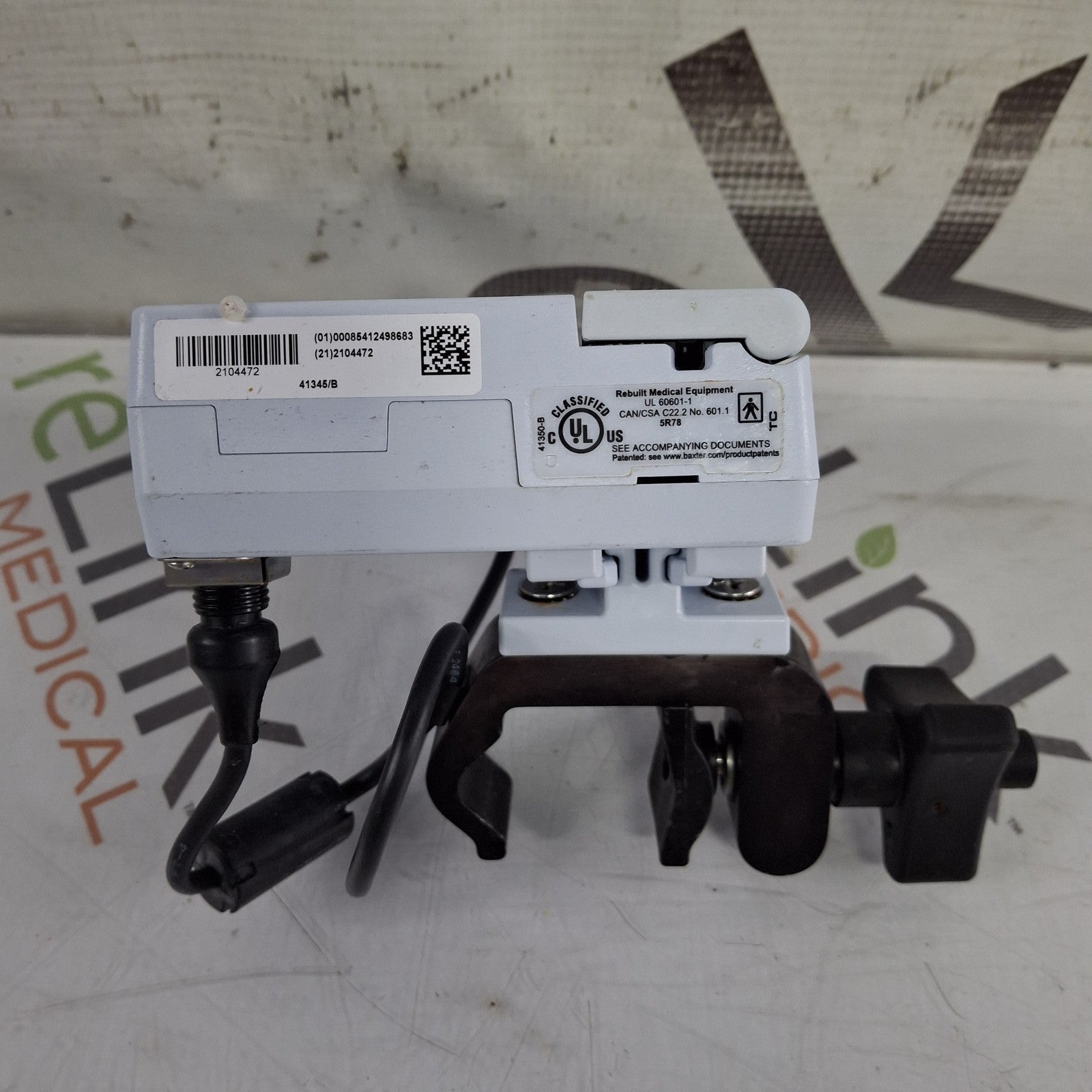 Baxter Sigma Spectrum 8.01.00 w/o Battery Infusion Pump