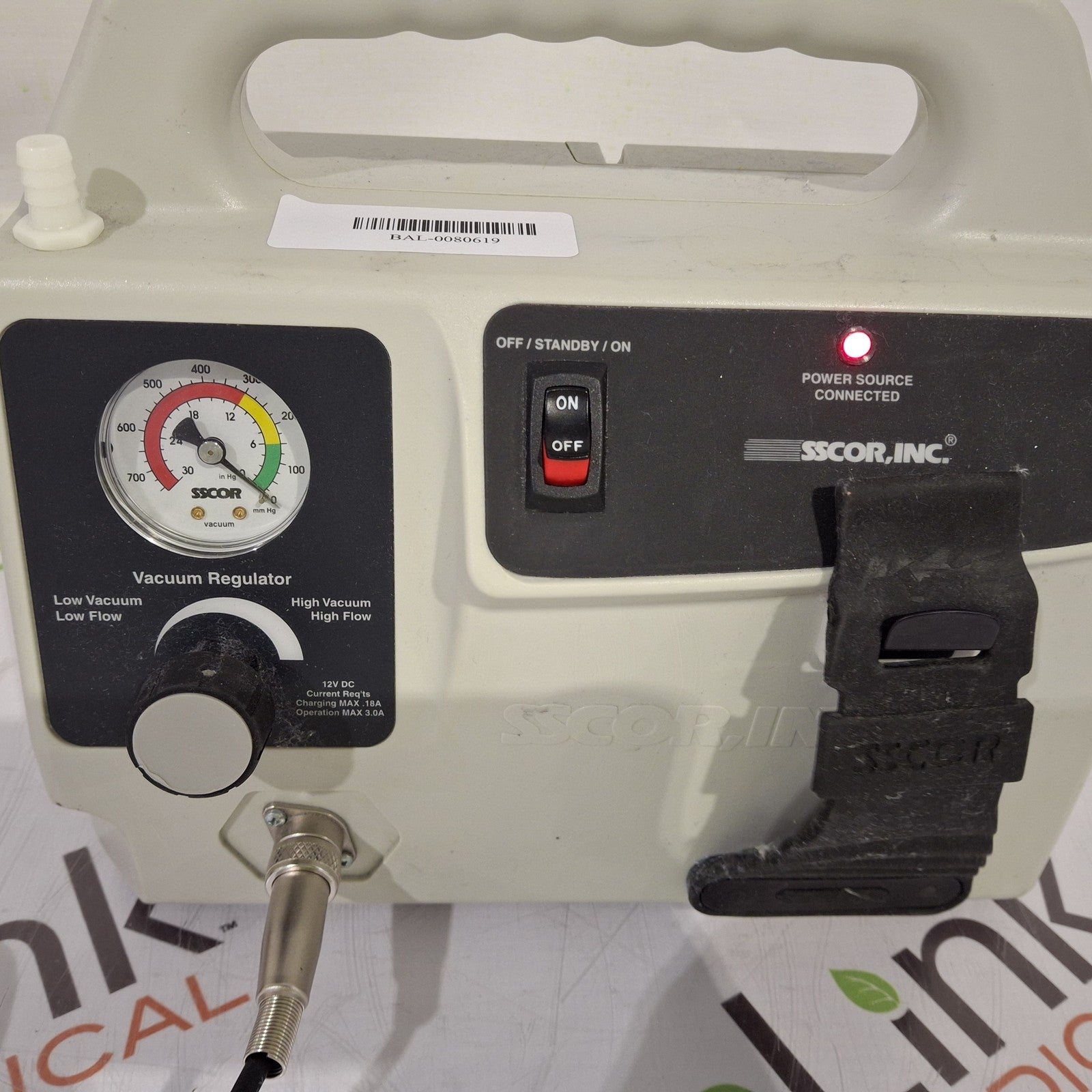 SSCOR, Inc. 2315 Pump suction