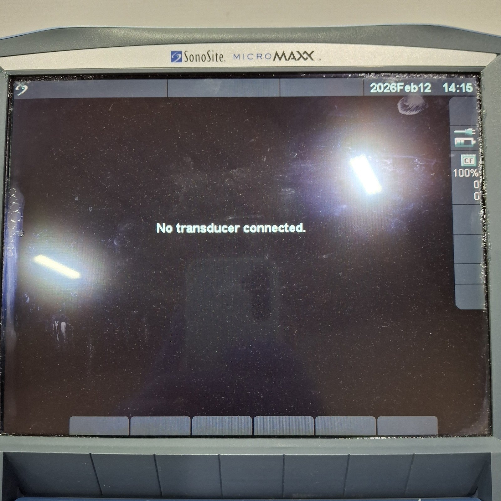 Sonosite Micromaxx Portable Ultrasound
