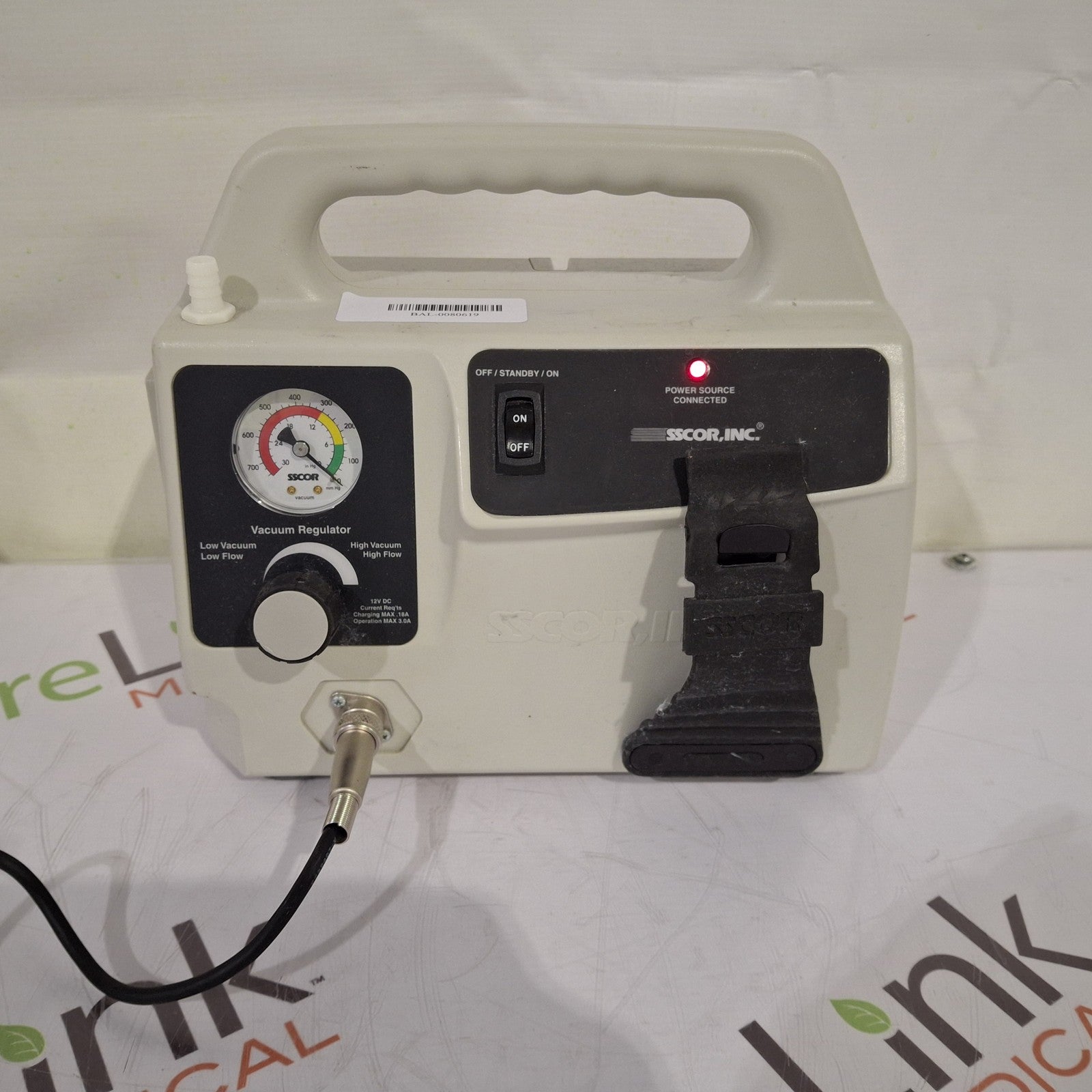 SSCOR, Inc. 2315 Pump suction