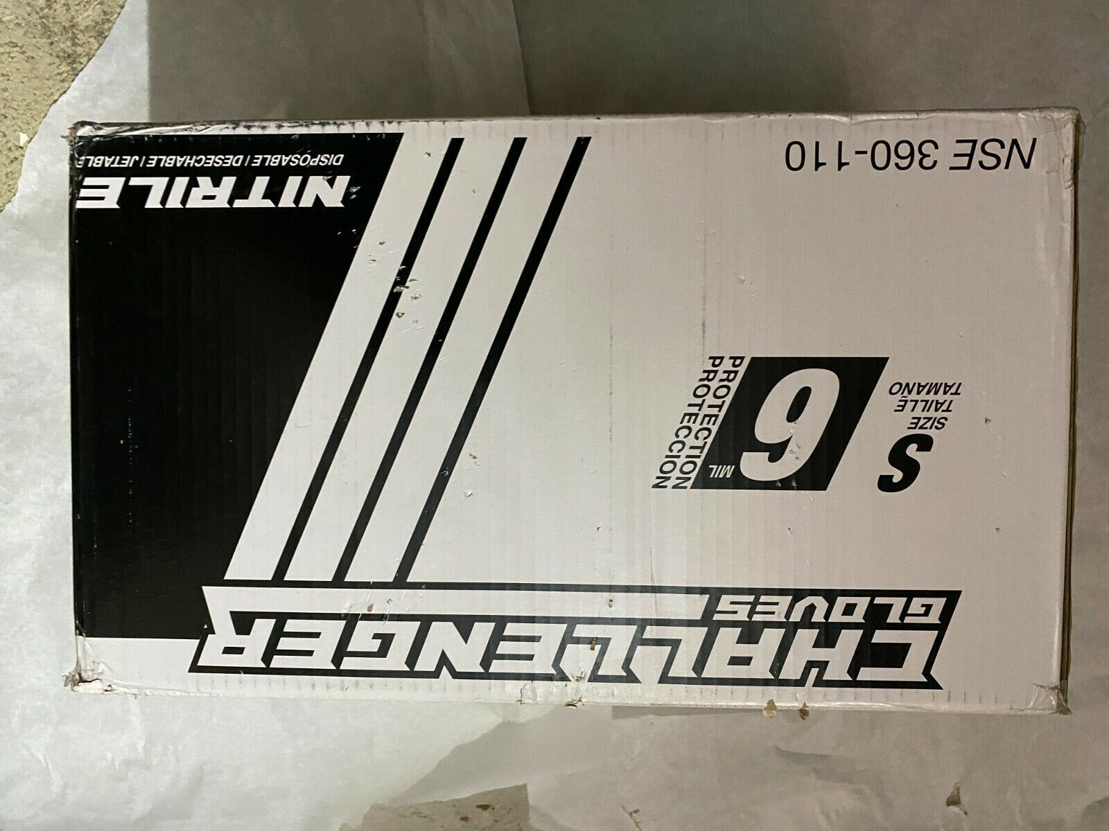 Carton of 1000 BLACK Nitrile Gloves Powder Free Exam challenger size S DIAGNOSTIC ULTRASOUND MACHINES FOR SALE