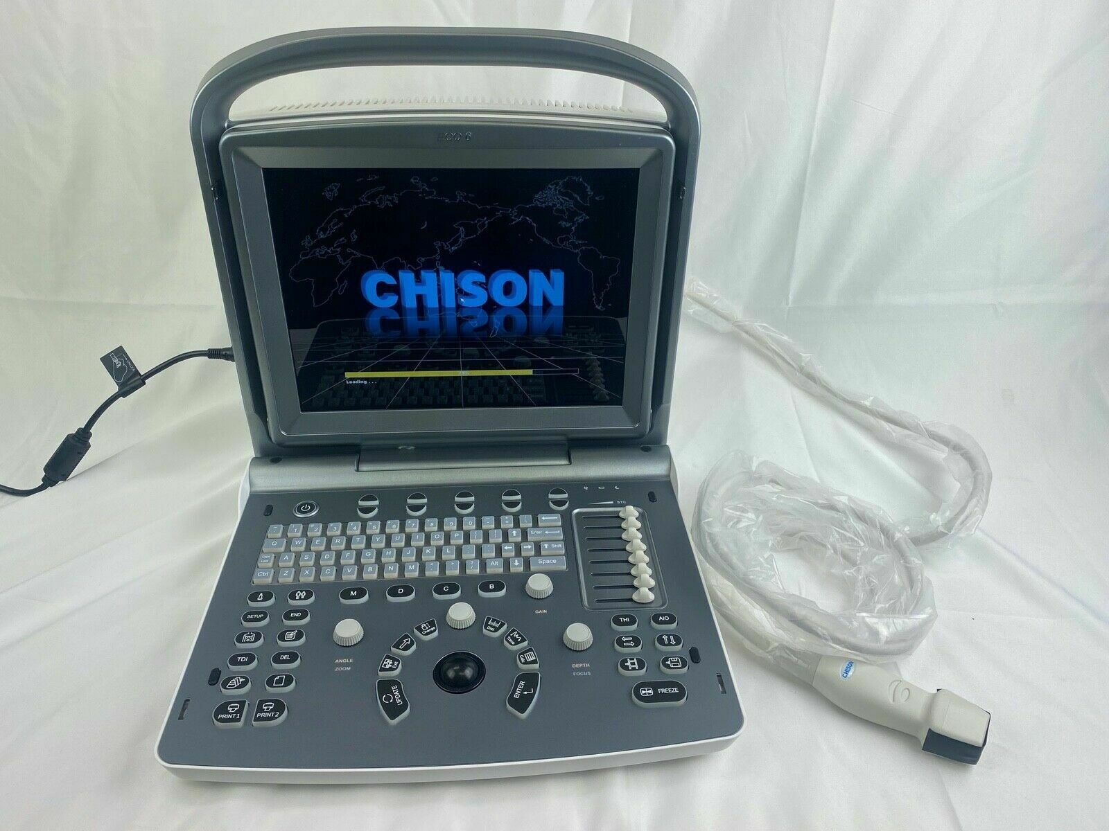 Chison ECO6 Portable Color doppler Ultrasound with CW and phase array probe P3E DIAGNOSTIC ULTRASOUND MACHINES FOR SALE