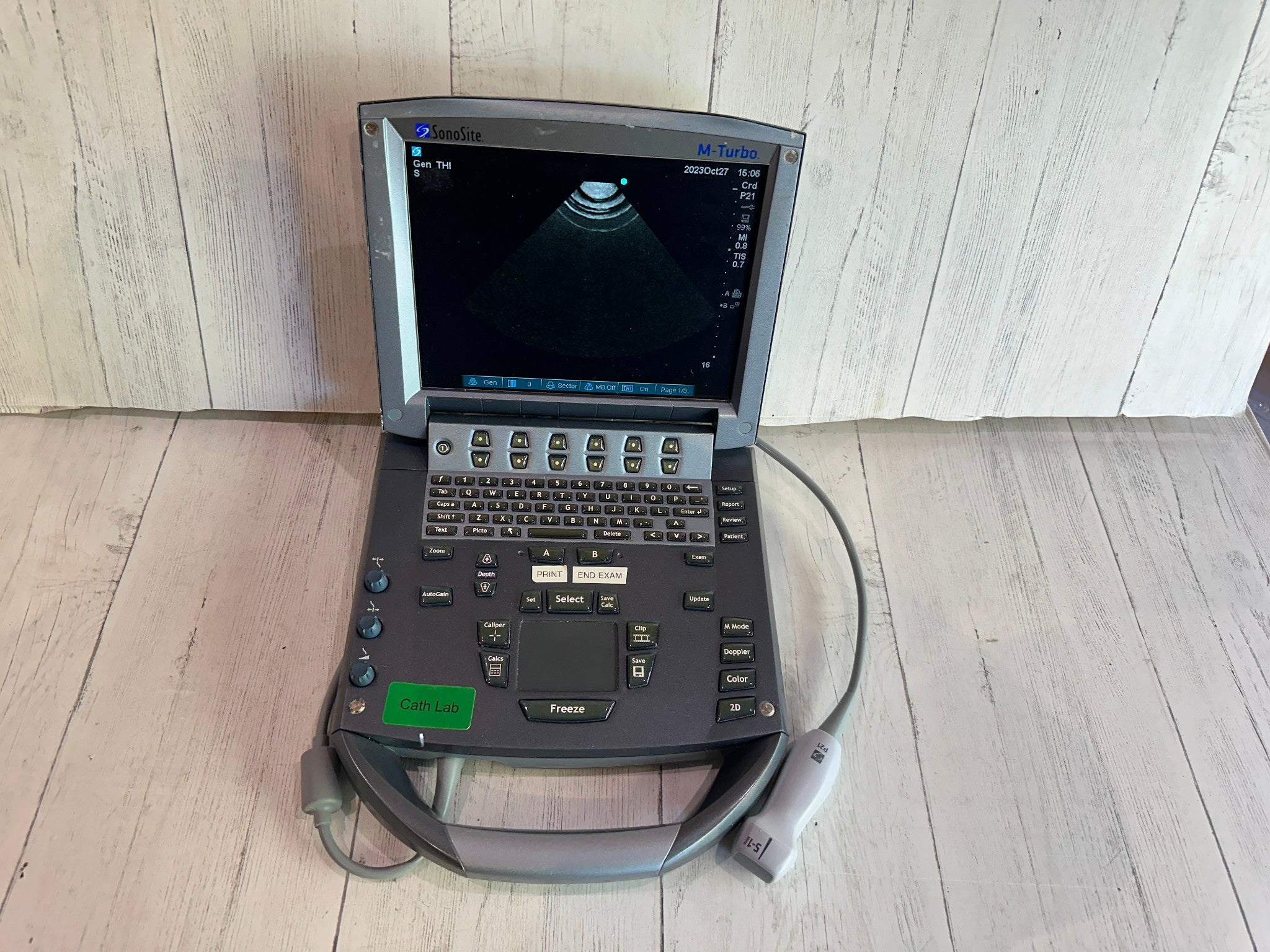 SonoSite M Turbo Ultrasound Machine 2011 Warranty 6 Months-No probe DIAGNOSTIC ULTRASOUND MACHINES FOR SALE