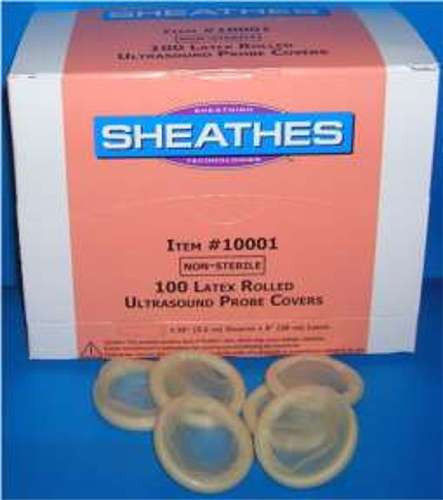 SHEATHES Latex Ultrasound Probe Covers 1-1/4" D x 8" L Non-Sterile 100/Bx 1.25 DIAGNOSTIC ULTRASOUND MACHINES FOR SALE