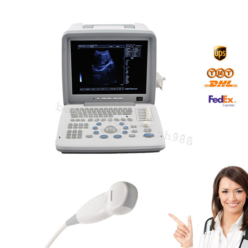 Digital LCD Ultrasound Scanner Handheld Scan Machine with Micro-convex Probe 3D DIAGNOSTIC ULTRASOUND MACHINES FOR SALE