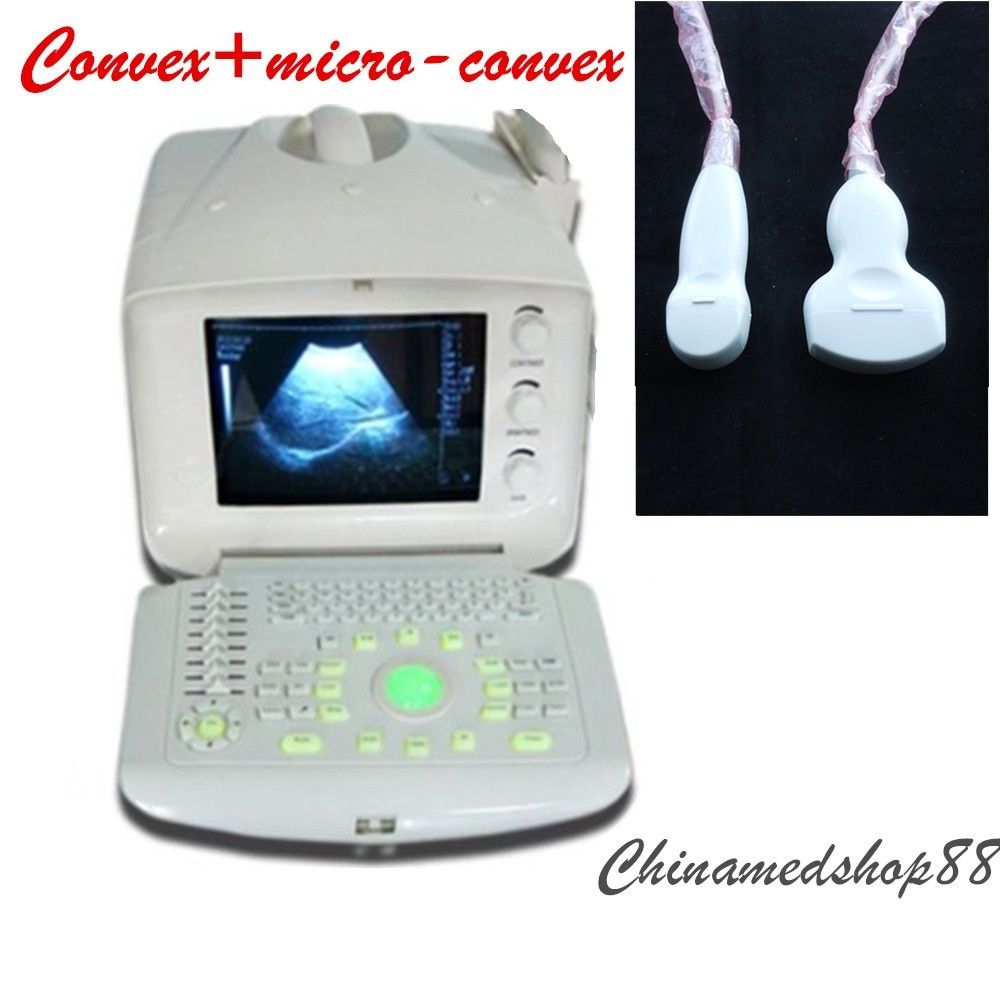 Digital Ultrasound Scanner Machine+Convex & Micro-convex Probe/Transducer 3D AA 190891536136 DIAGNOSTIC ULTRASOUND MACHINES FOR SALE