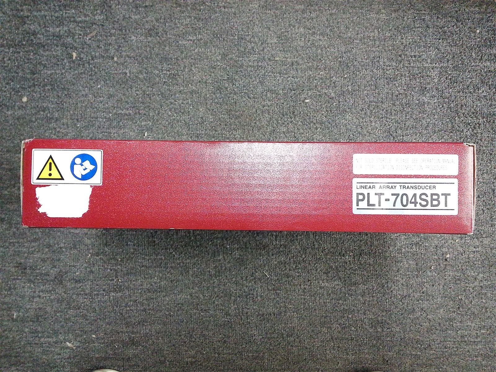 TOSHIBA LINEAR ARRAY ULTRASOUND TRANSDUCER PROBE PLT-704SBT DIAGNOSTIC ULTRASOUND MACHINES FOR SALE