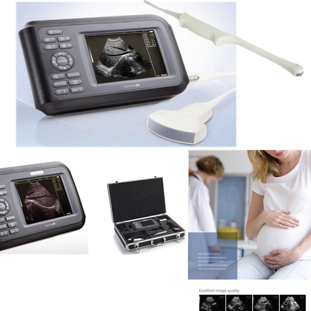 Laptop Machine HandScan Ultrasound scanner Convex + Transvaginal Probe + Case 190891593870 DIAGNOSTIC ULTRASOUND MACHINES FOR SALE