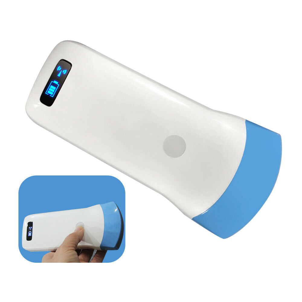 Handheld Smart WIFI Wireless Ultrasound Scanner Machine Convex Probe 3.5Mhz 128E DIAGNOSTIC ULTRASOUND MACHINES FOR SALE