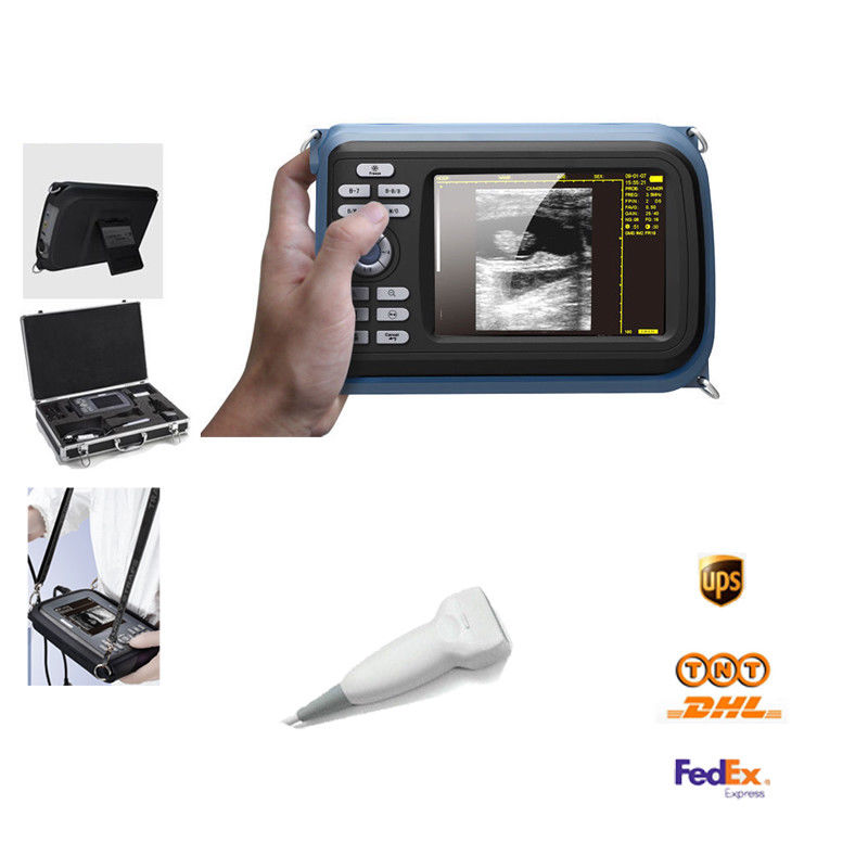 Portable 5.5 Inch Digital LCD Check Ultrasound Scanner & 7.5Mhz linear Probe CE 190891410818 DIAGNOSTIC ULTRASOUND MACHINES FOR SALE
