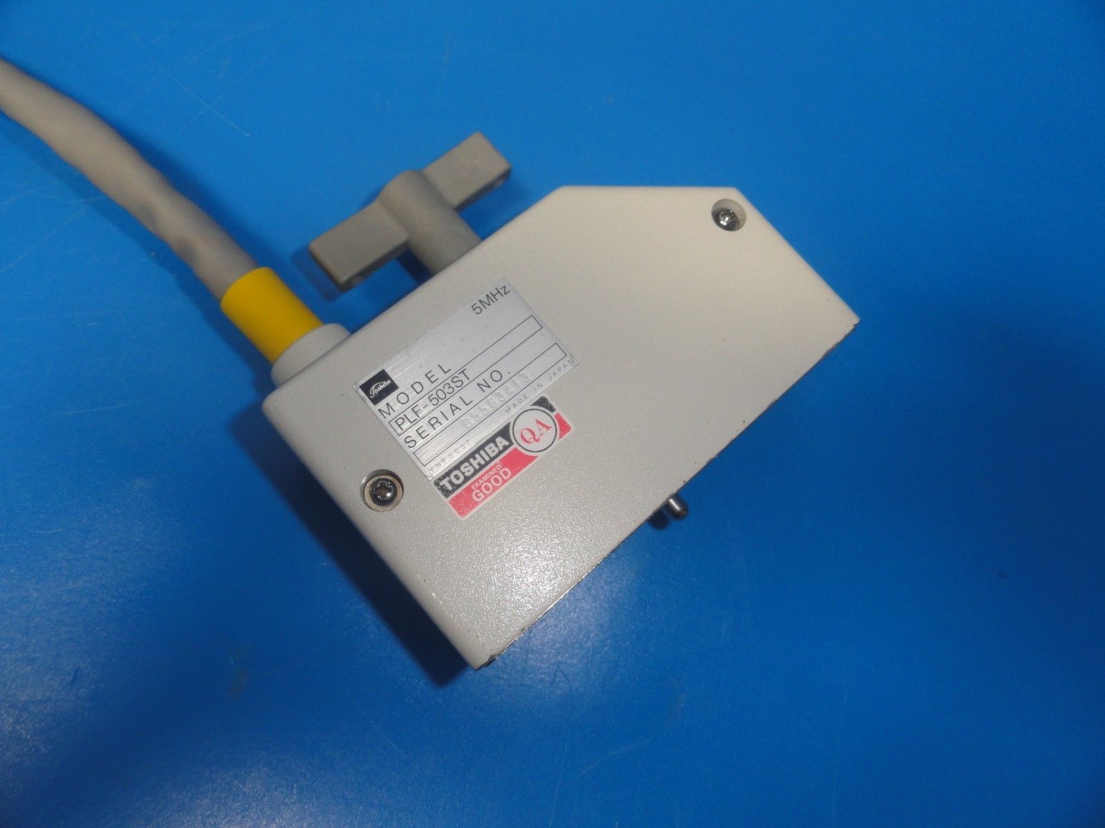 TOSHIBA PLF-503ST Linear Array Probe for SSH-140 / 340A / 350A / SSA-270 (6426) DIAGNOSTIC ULTRASOUND MACHINES FOR SALE