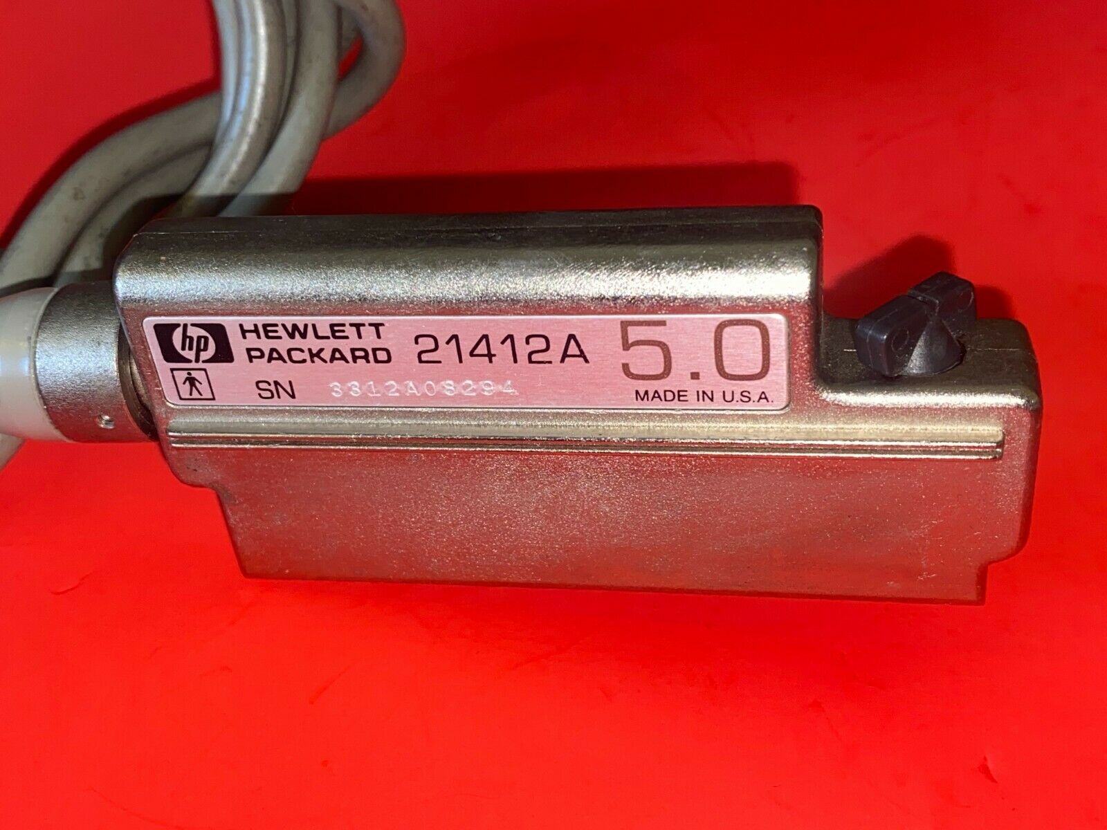 HP HEWLETT PACKARD  21412A CARDIAC Ultrasound Transducer Probe  5.0 DIAGNOSTIC ULTRASOUND MACHINES FOR SALE