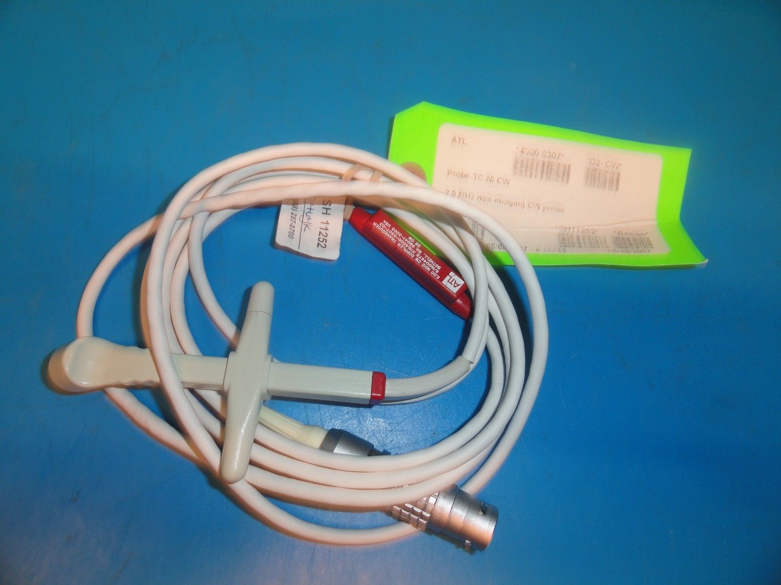 ATL D2CW 2.0MHz CW Doppler Probe for ATL HDI 1500/3000/3500/4000/5000 (5473) DIAGNOSTIC ULTRASOUND MACHINES FOR SALE