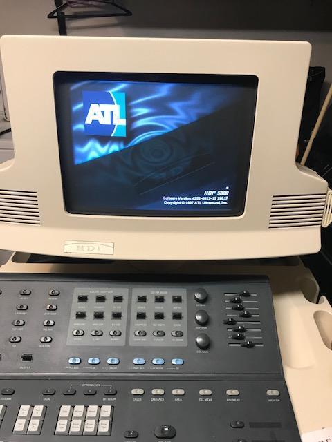 ATL HDI 5000 Diagnostic Ultrasound w/1 Probe DIAGNOSTIC ULTRASOUND MACHINES FOR SALE