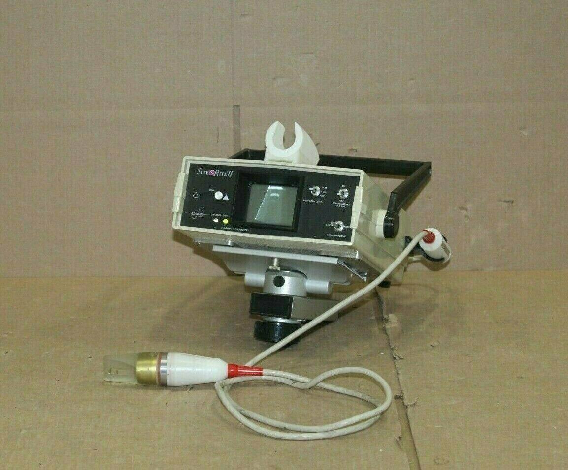 Dymax Site Rite II Vascular Ultrasound Scanner w/ Probe DIAGNOSTIC ULTRASOUND MACHINES FOR SALE