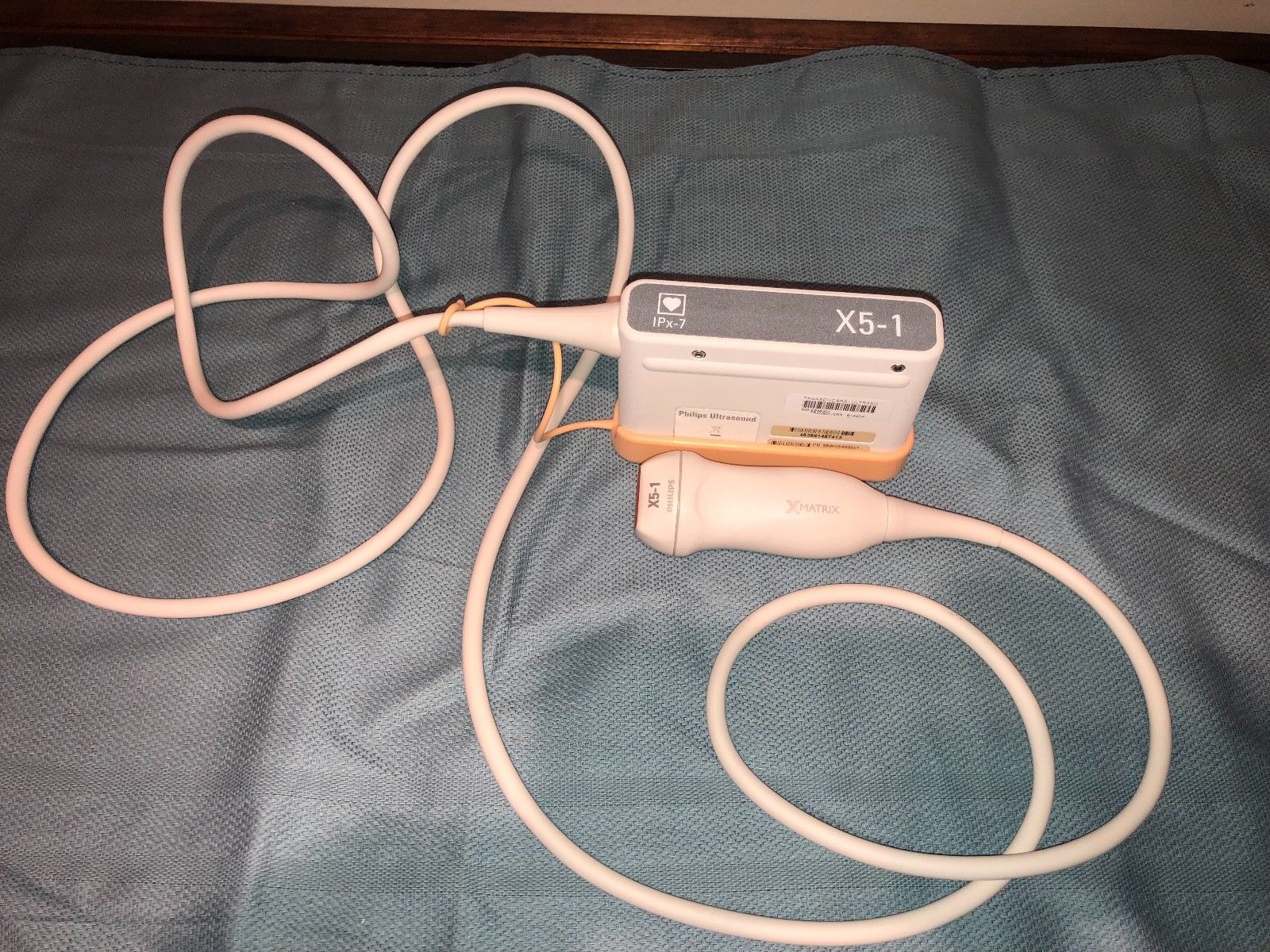 probe wires wraped