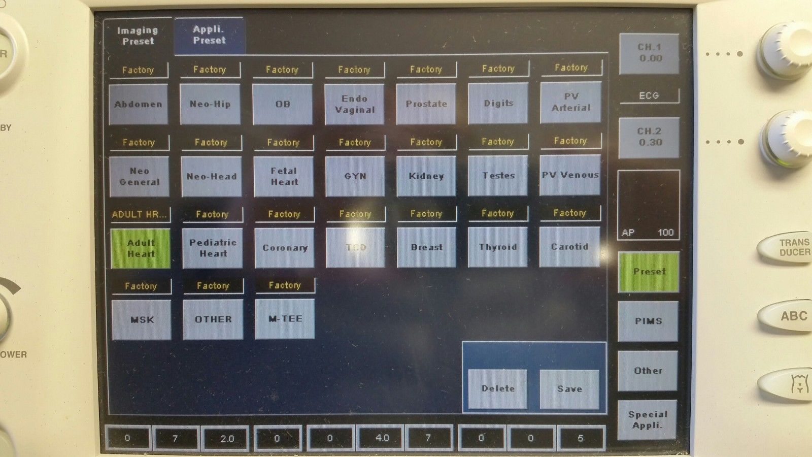 Toshiba Aplio 50 SSa-700a Cardiac/Vascular Ultrasound System + PLT-704AT & PST30 DIAGNOSTIC ULTRASOUND MACHINES FOR SALE