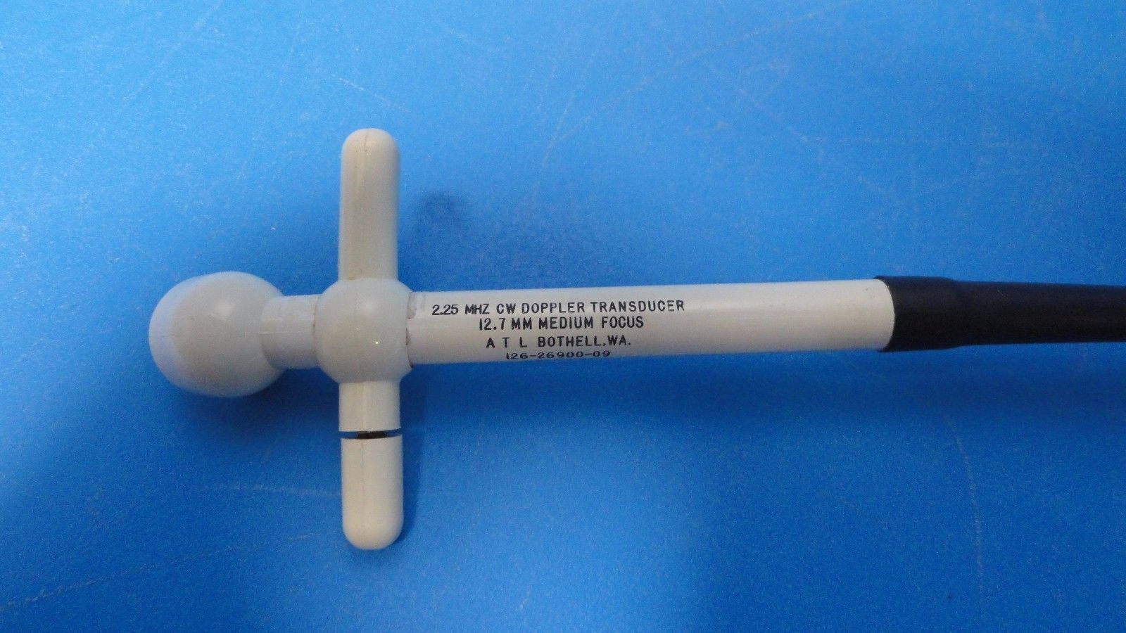 ATL 2.25 MHz 12.7mm Medium Focus CW Doppler Pencil Probe (7195) DIAGNOSTIC ULTRASOUND MACHINES FOR SALE