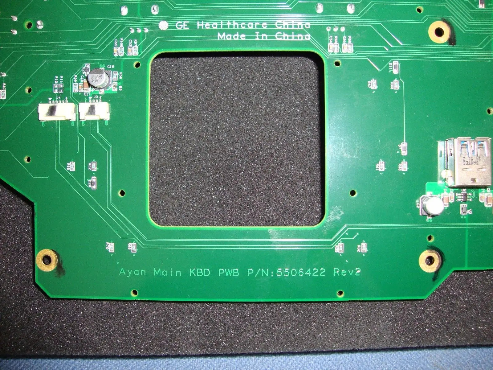 5506421 MAIN KBD PWA FOR ULTRASOUND DIAGNOSTIC ULTRASOUND MACHINES FOR SALE