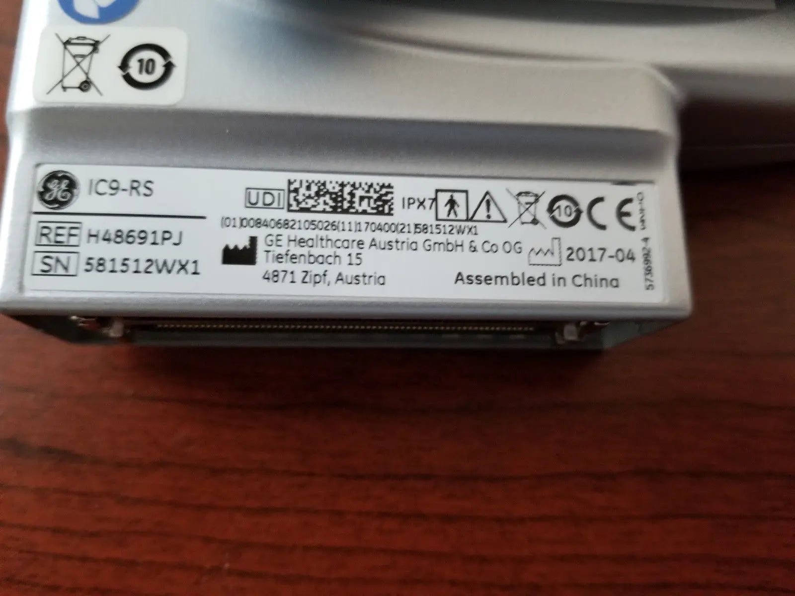 2017 GE IC9 -RS probe for GE Ultrasound DIAGNOSTIC ULTRASOUND MACHINES FOR SALE