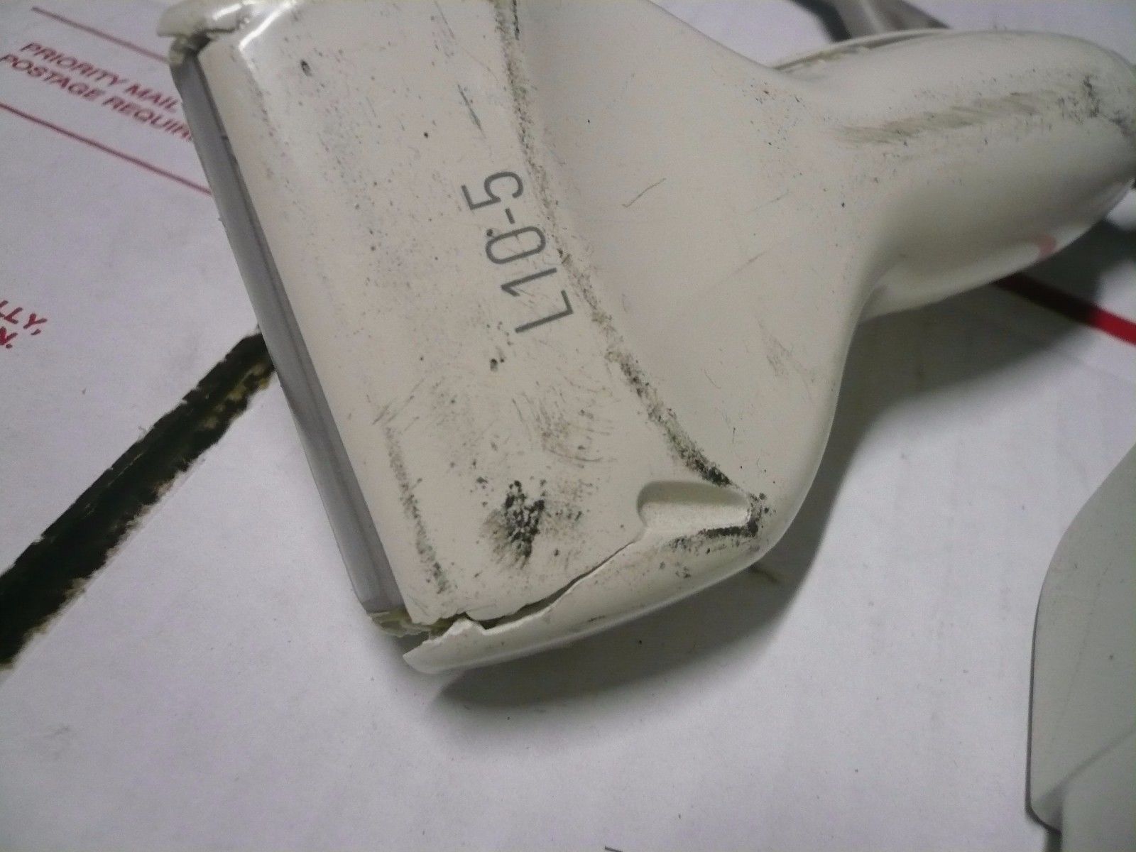 Siemens L10-5 Linear Array Ultrasound Transducer Probe FOR PARTS BROKEN AS IS DIAGNOSTIC ULTRASOUND MACHINES FOR SALE