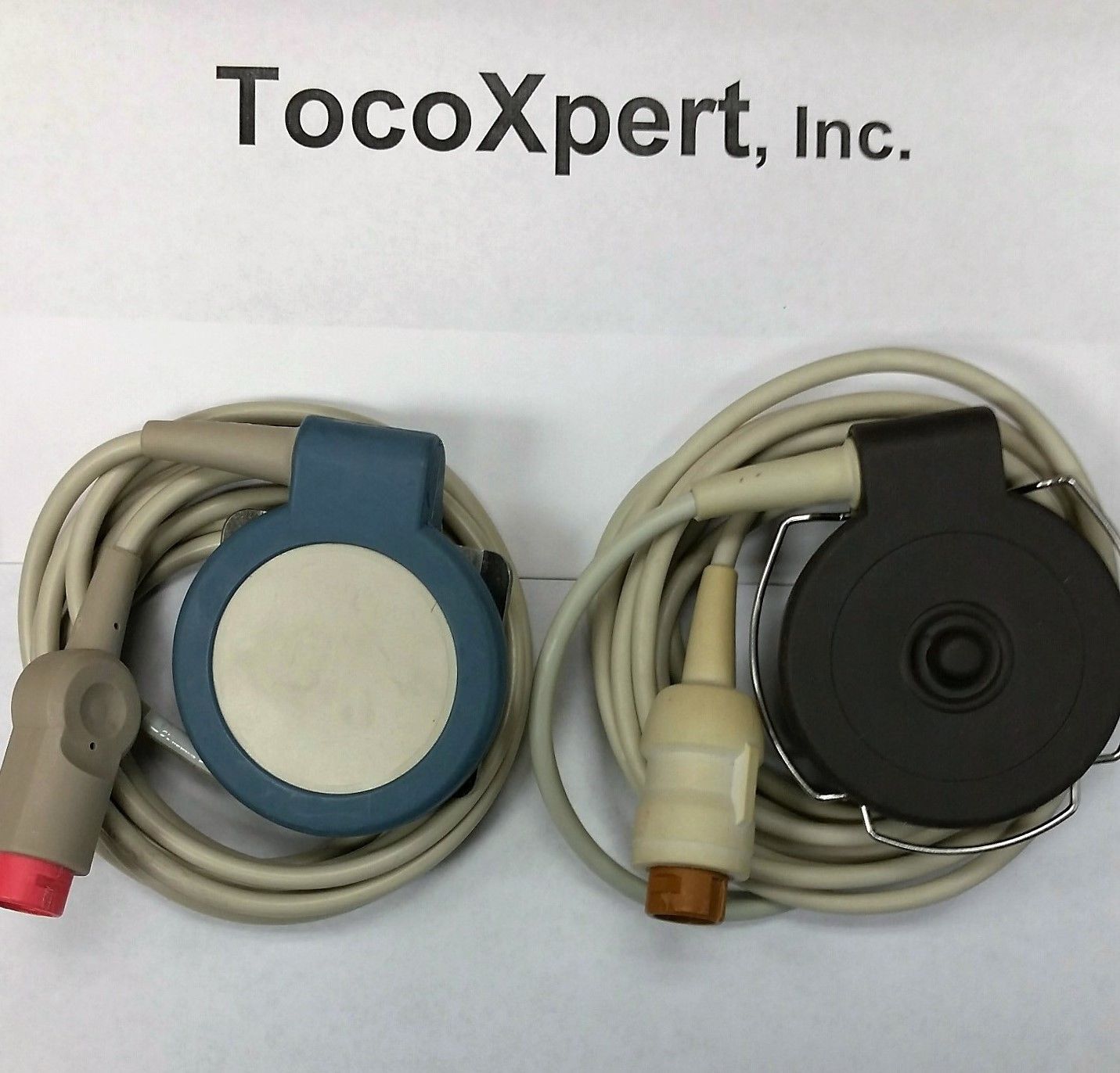 a couple of wires sitting next to each other