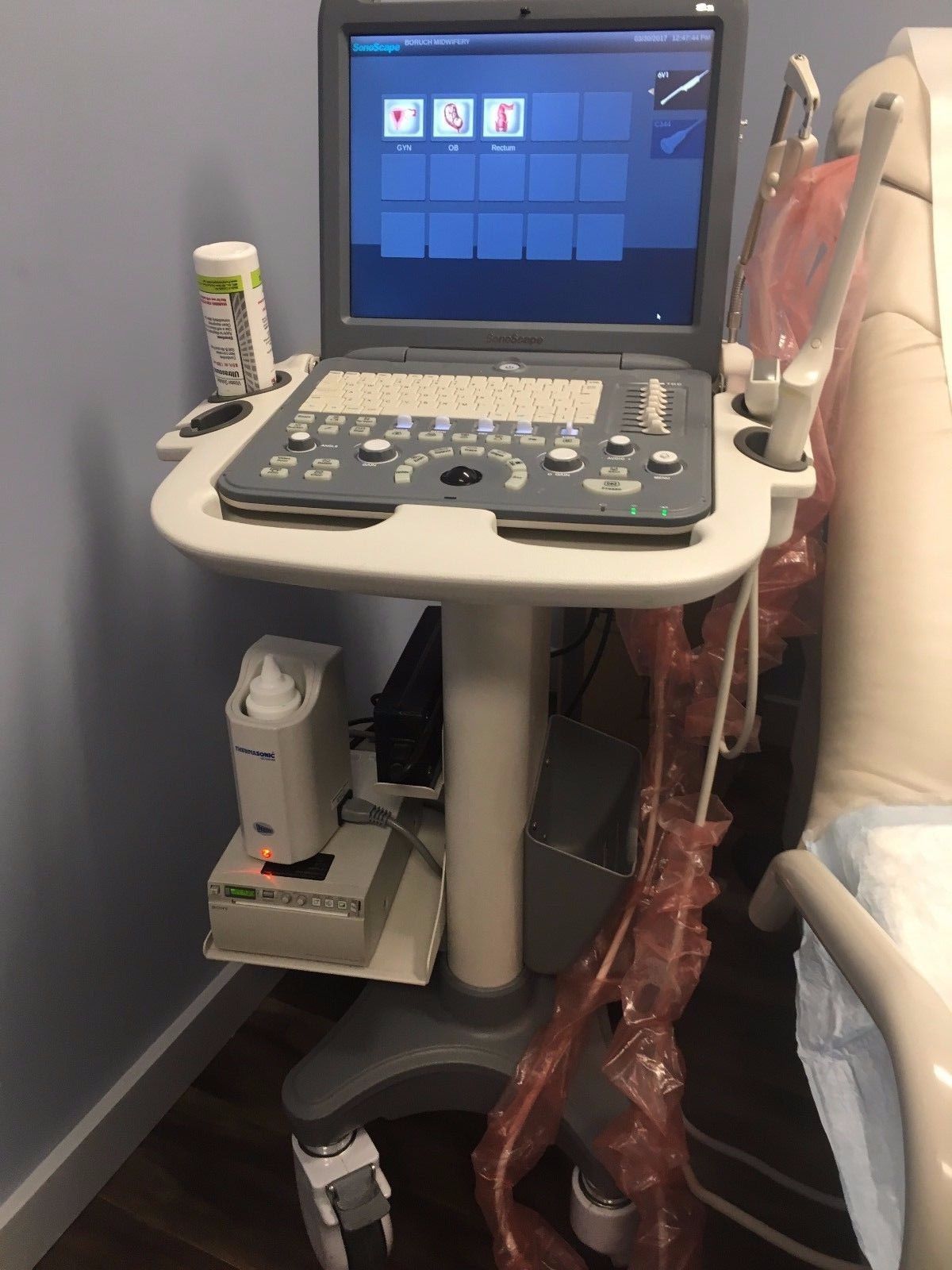 SonoScape S2 2013 Portable Ultrasound System Machine Used 1st owner 2 Probes DIAGNOSTIC ULTRASOUND MACHINES FOR SALE