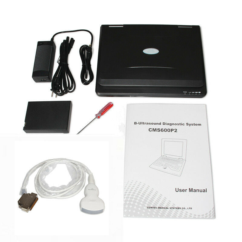 Digital Portable Ultrasound Scanner Diagnostic Machine 2 Probes Convex/Linear US DIAGNOSTIC ULTRASOUND MACHINES FOR SALE
