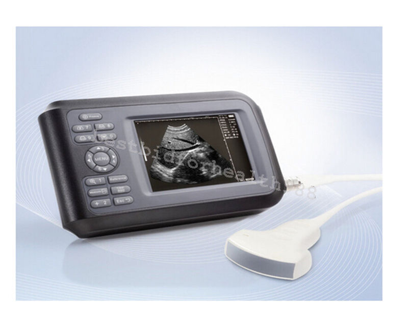 Palmtop Ultrasound Scanner Machine+Convex Probe+Box+ Battery 230mm×120mm×42mm DIAGNOSTIC ULTRASOUND MACHINES FOR SALE