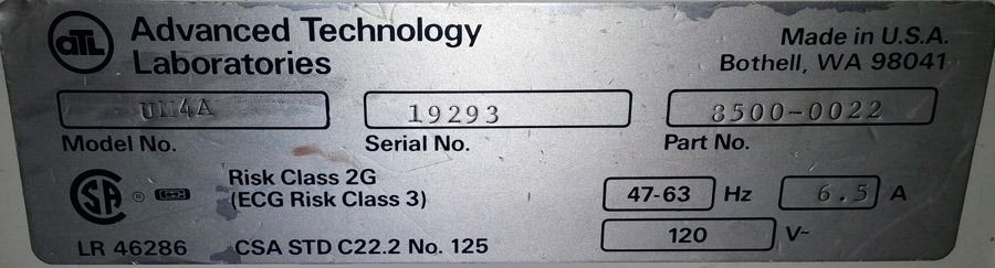label close up monitor