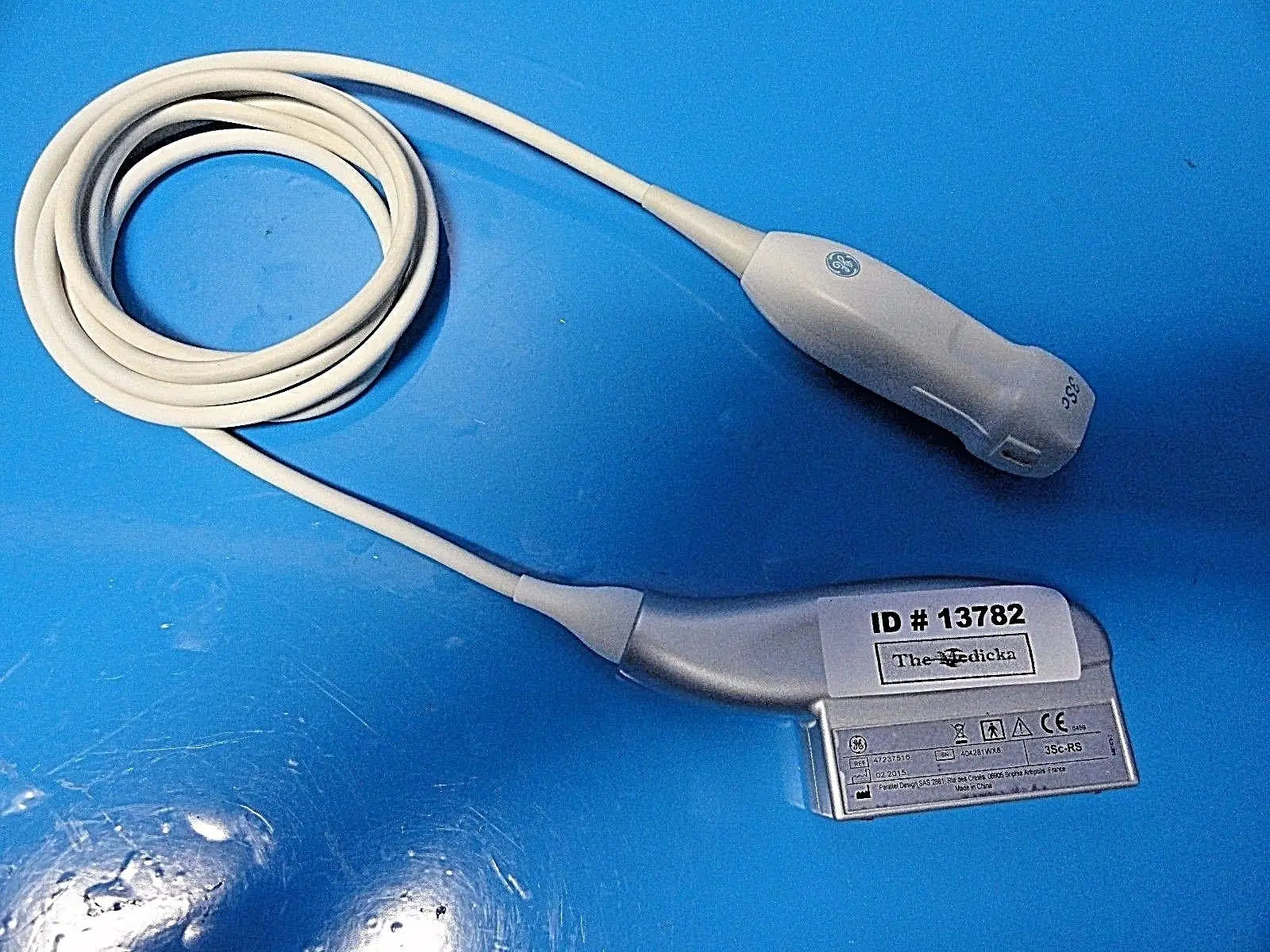 2015 GE 3Sc-RS Ultrasound Sector Phased Array Transducer P/N 47237516 ~13782 DIAGNOSTIC ULTRASOUND MACHINES FOR SALE