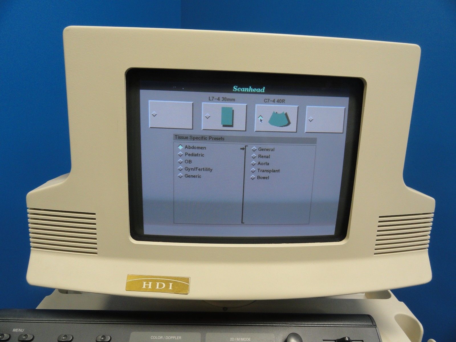 ATL C7-4 40R Curved Array Convex Ultrasound Probe for ATL HDI Series (6867) DIAGNOSTIC ULTRASOUND MACHINES FOR SALE