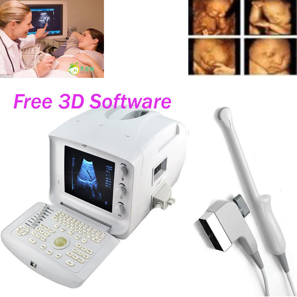 Portable Ultrasound Scanner Transvaginal probe + Free 3D image software Medical 190891917102 DIAGNOSTIC ULTRASOUND MACHINES FOR SALE