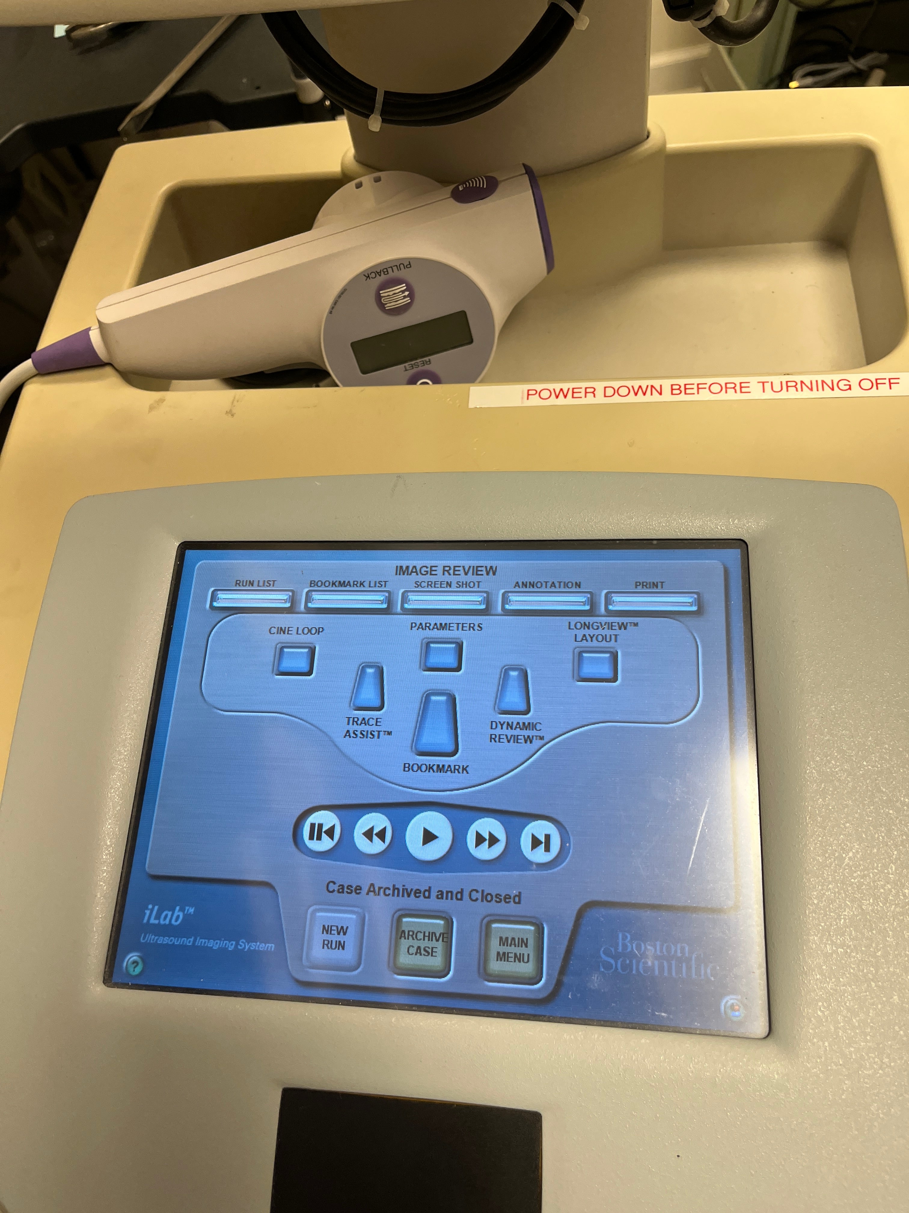 BOSTON SCIENTIFIC ILAB ULTRASOUND IMAGING SYSTEM