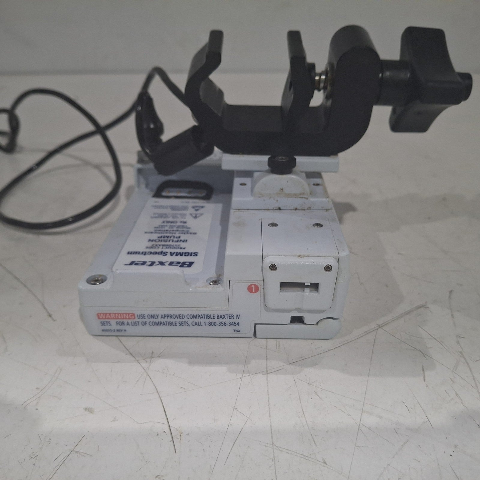 Baxter Sigma Spectrum 8.00.03 w/o Battery Infusion Pump