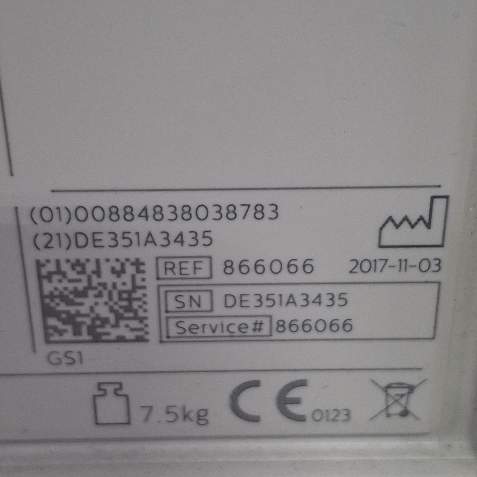 Philips MX550 Portable/Bedside Patient Monitor