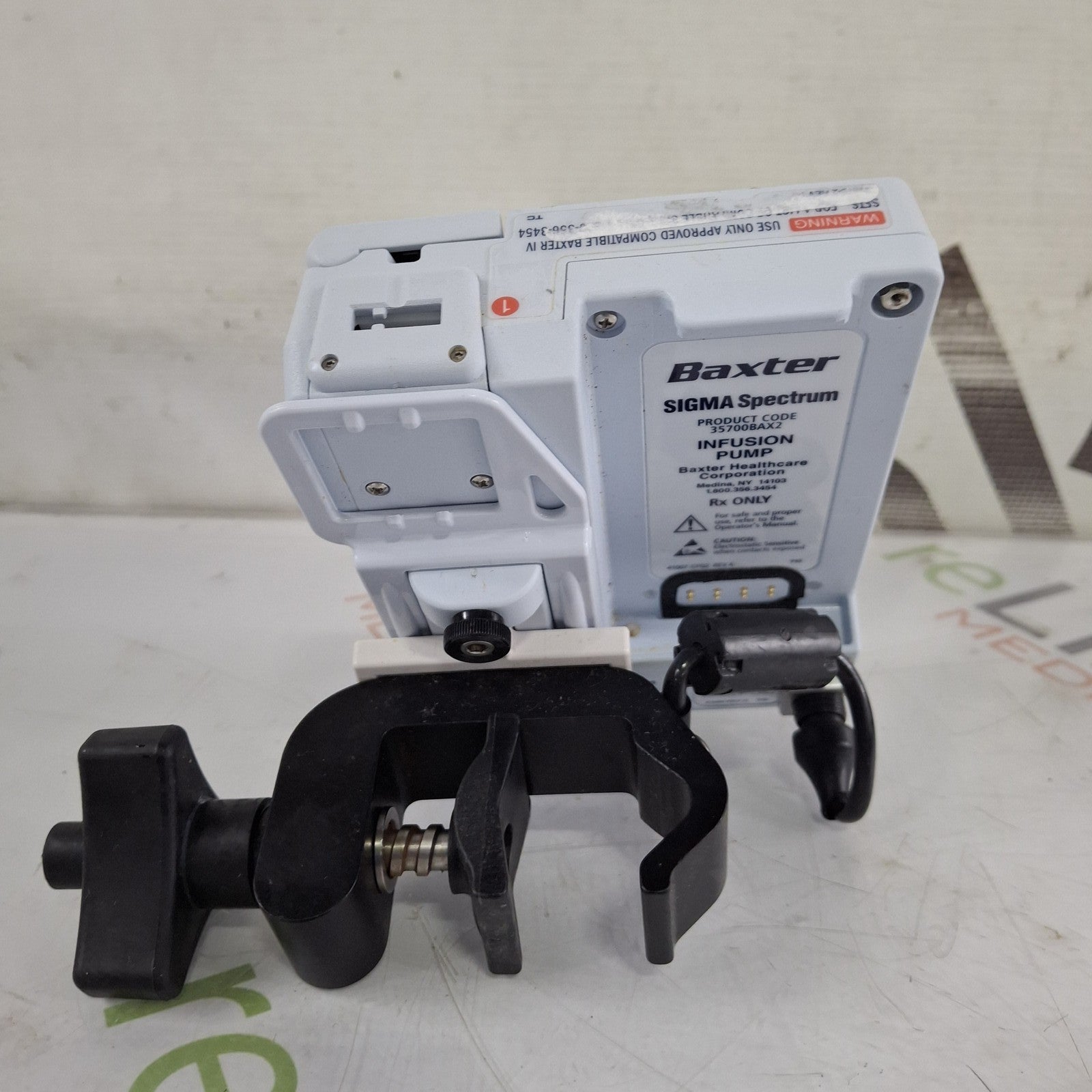 Baxter Sigma Spectrum 8.01.00 w/o Battery Infusion Pump