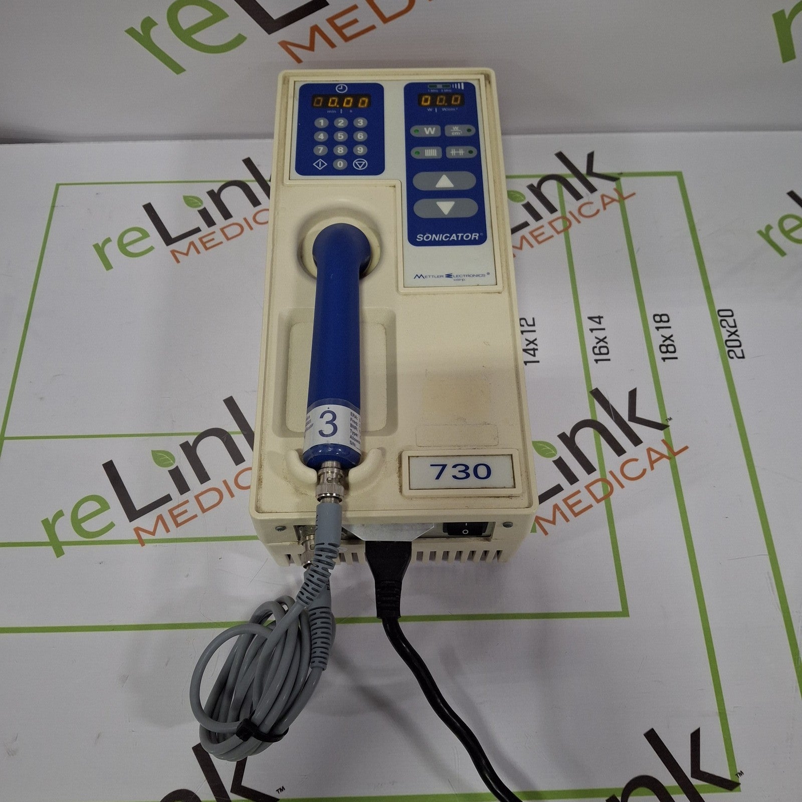Mettler Electronics Sonicator 730 Ultrasound Therapy Unit