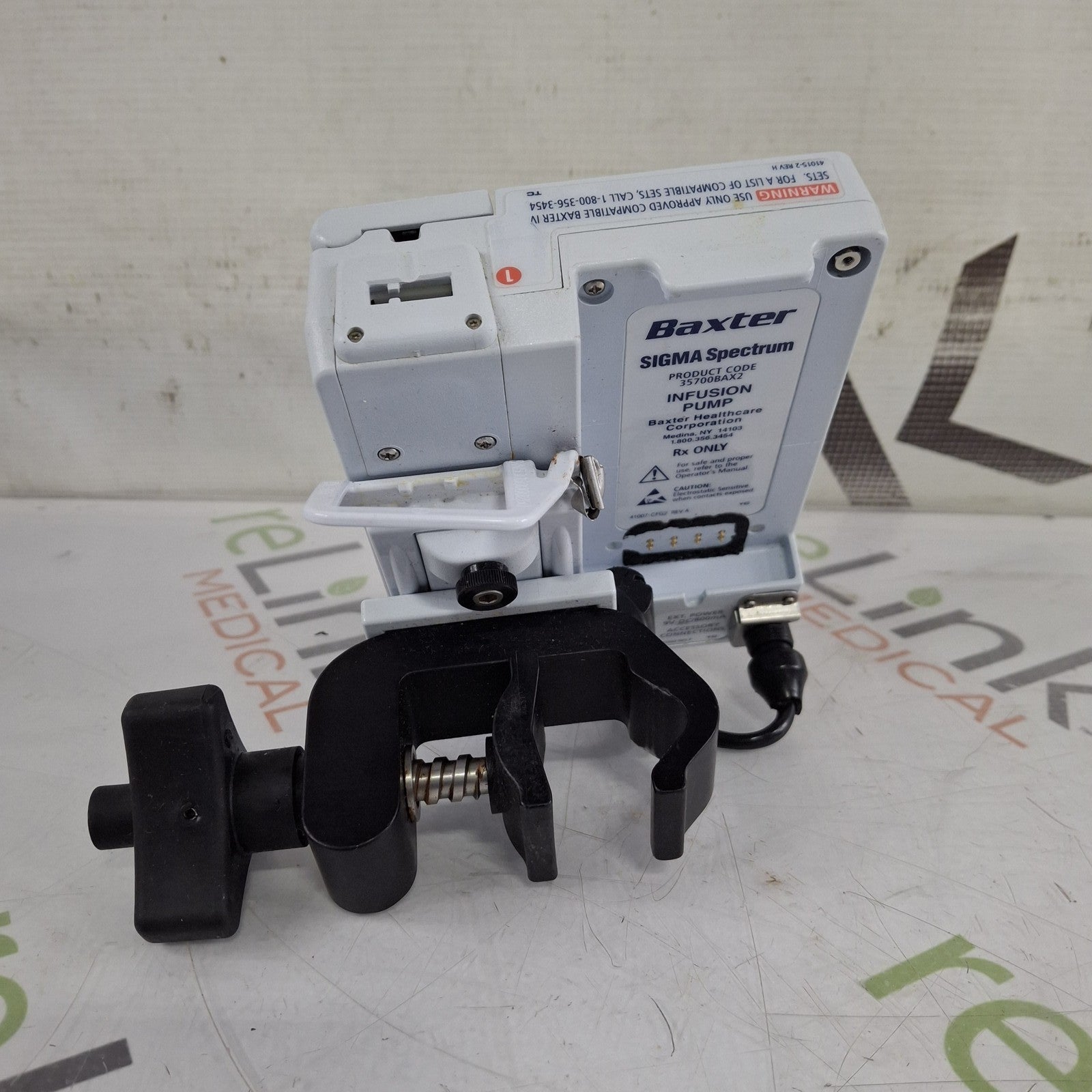 Baxter Sigma Spectrum 8.01.00 w/o Battery Infusion Pump