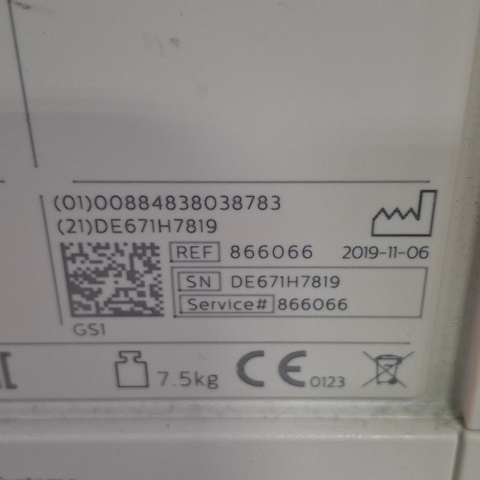 Philips MX550 Portable/Bedside Patient Monitor