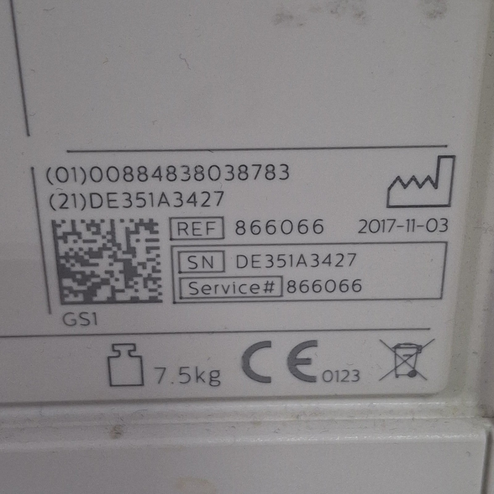 Philips MX550 Portable/Bedside Patient Monitor