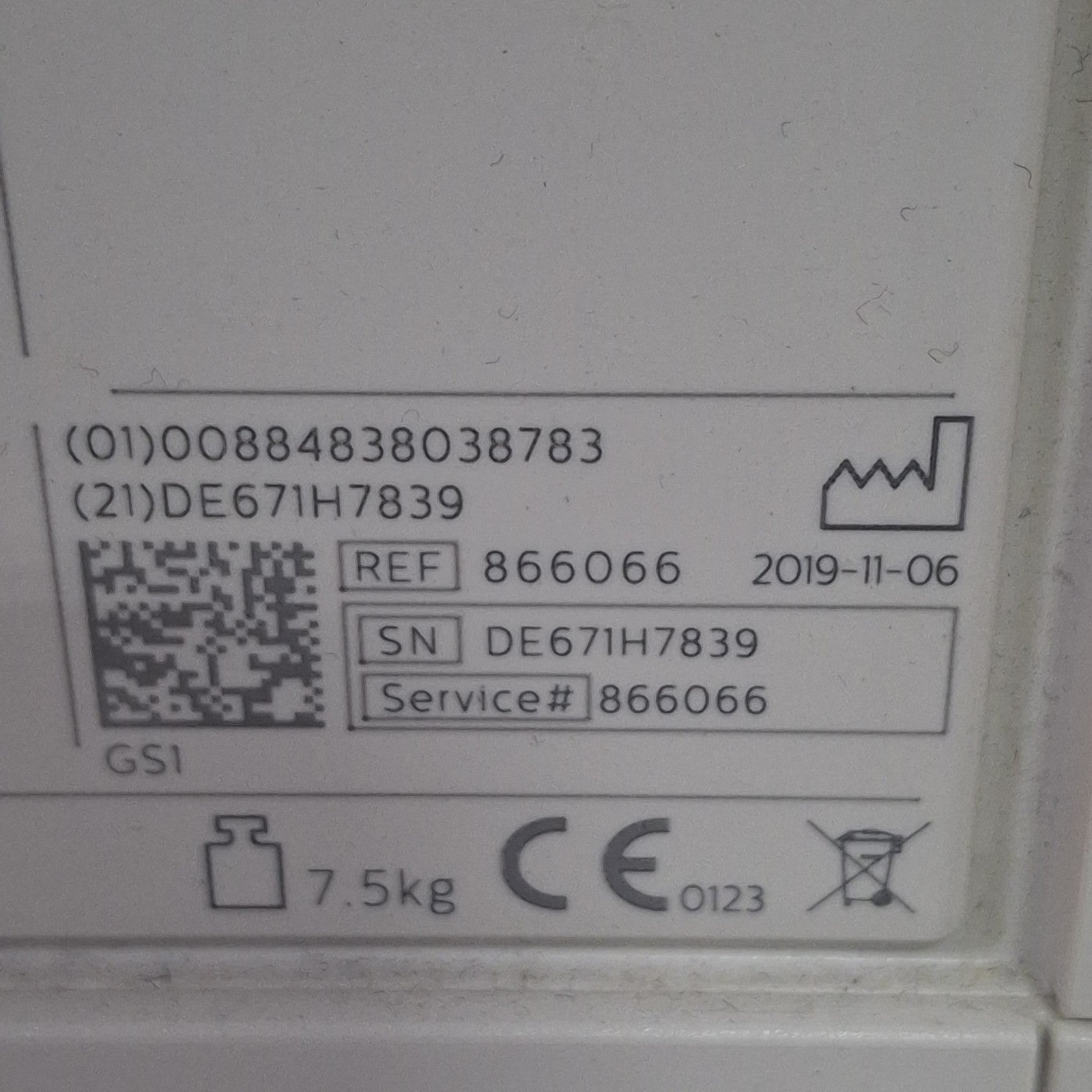 Philips MX550 Portable/Bedside Patient Monitor