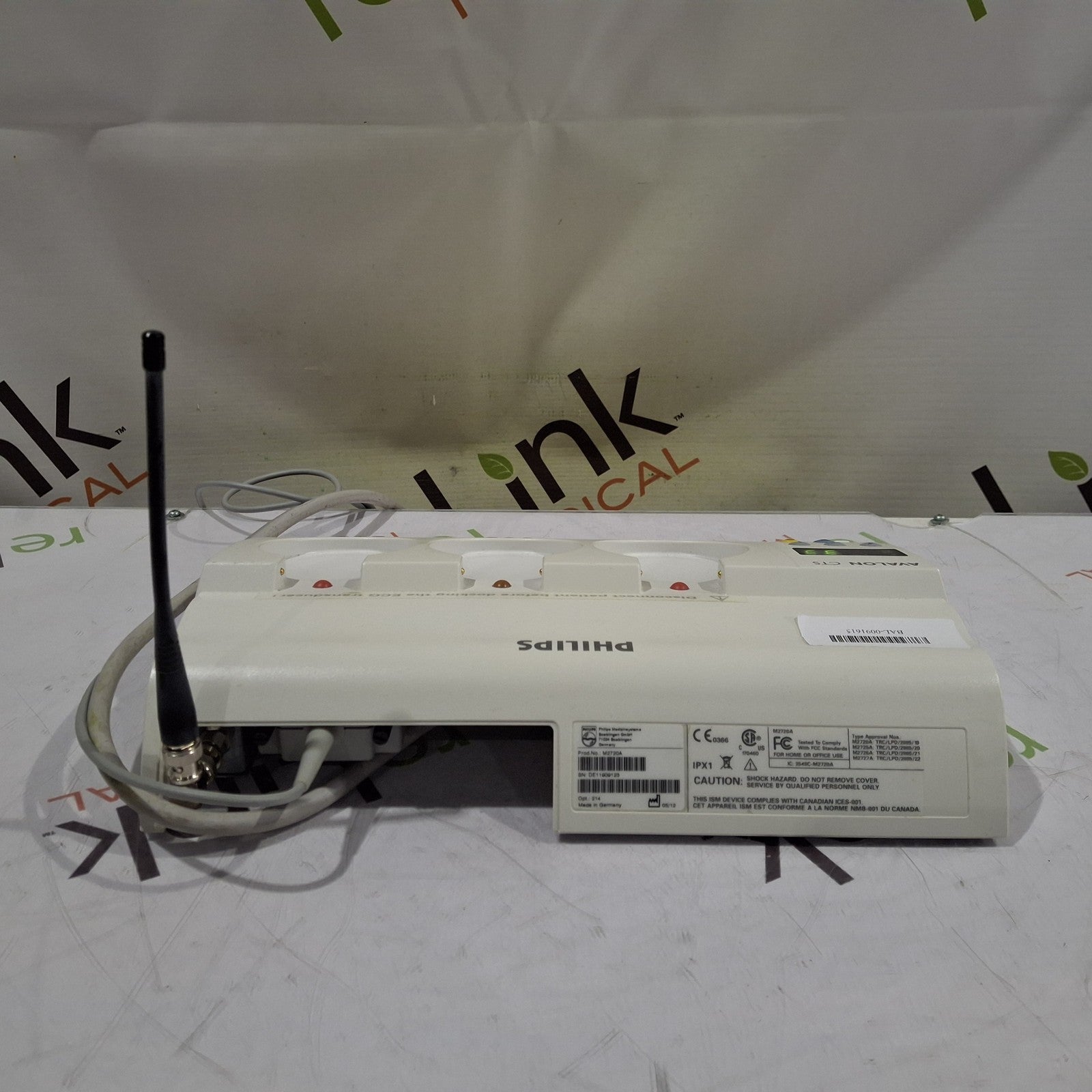 Philips Avalon M2720A CTS Fetal Transducer Base Station