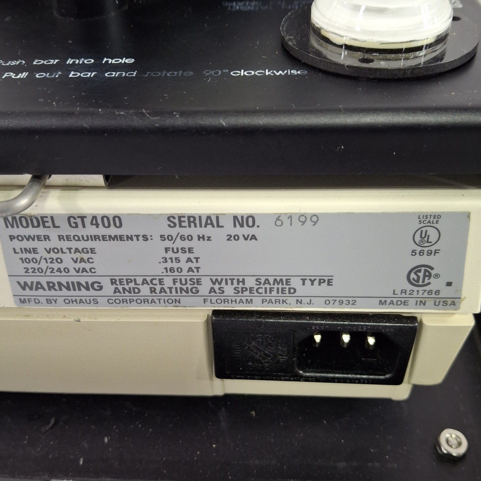 Ohmic Instruments Company UPM-DT-10 Ultrasound Power Meter