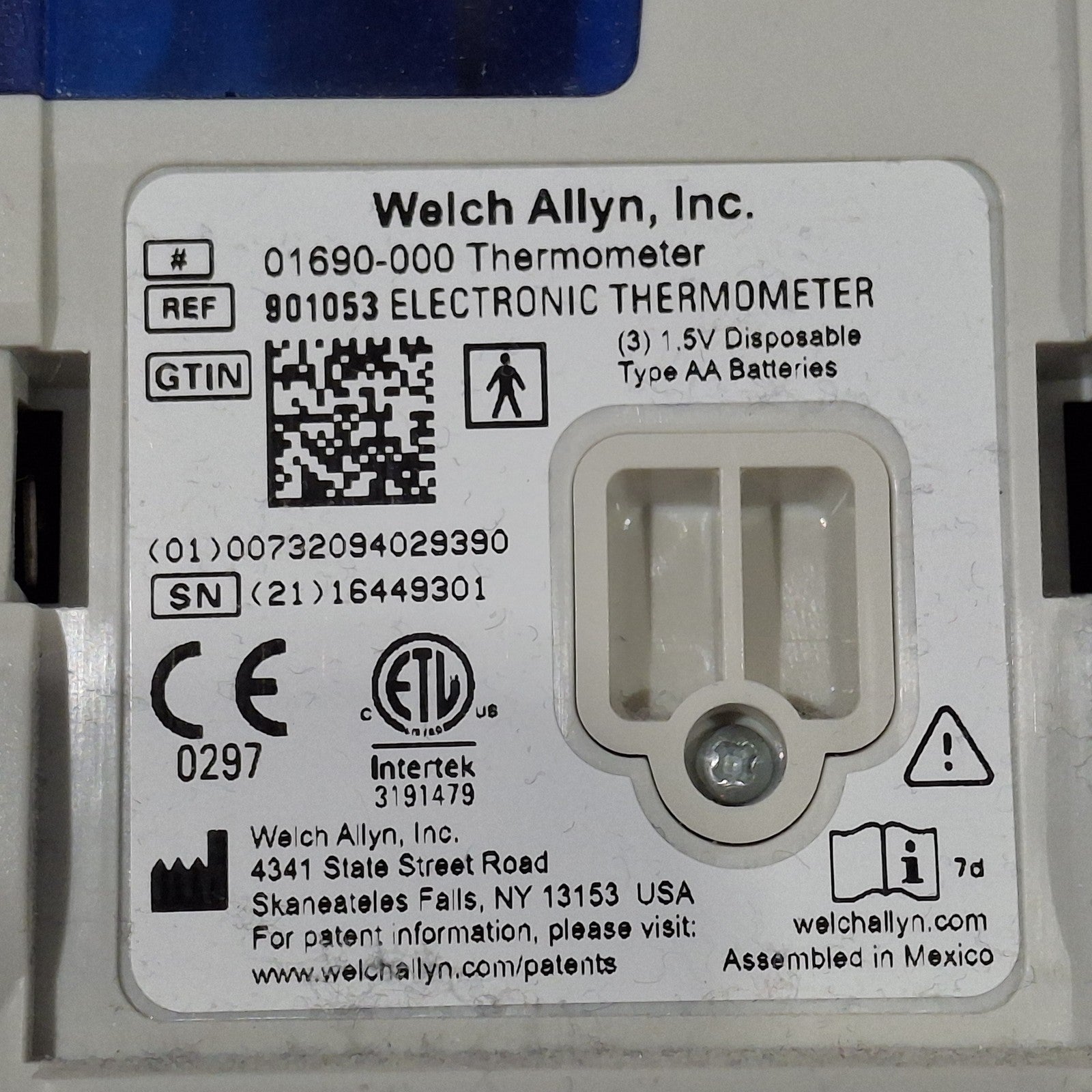 Welch Allyn SureTemp Plus 690 Thermometer