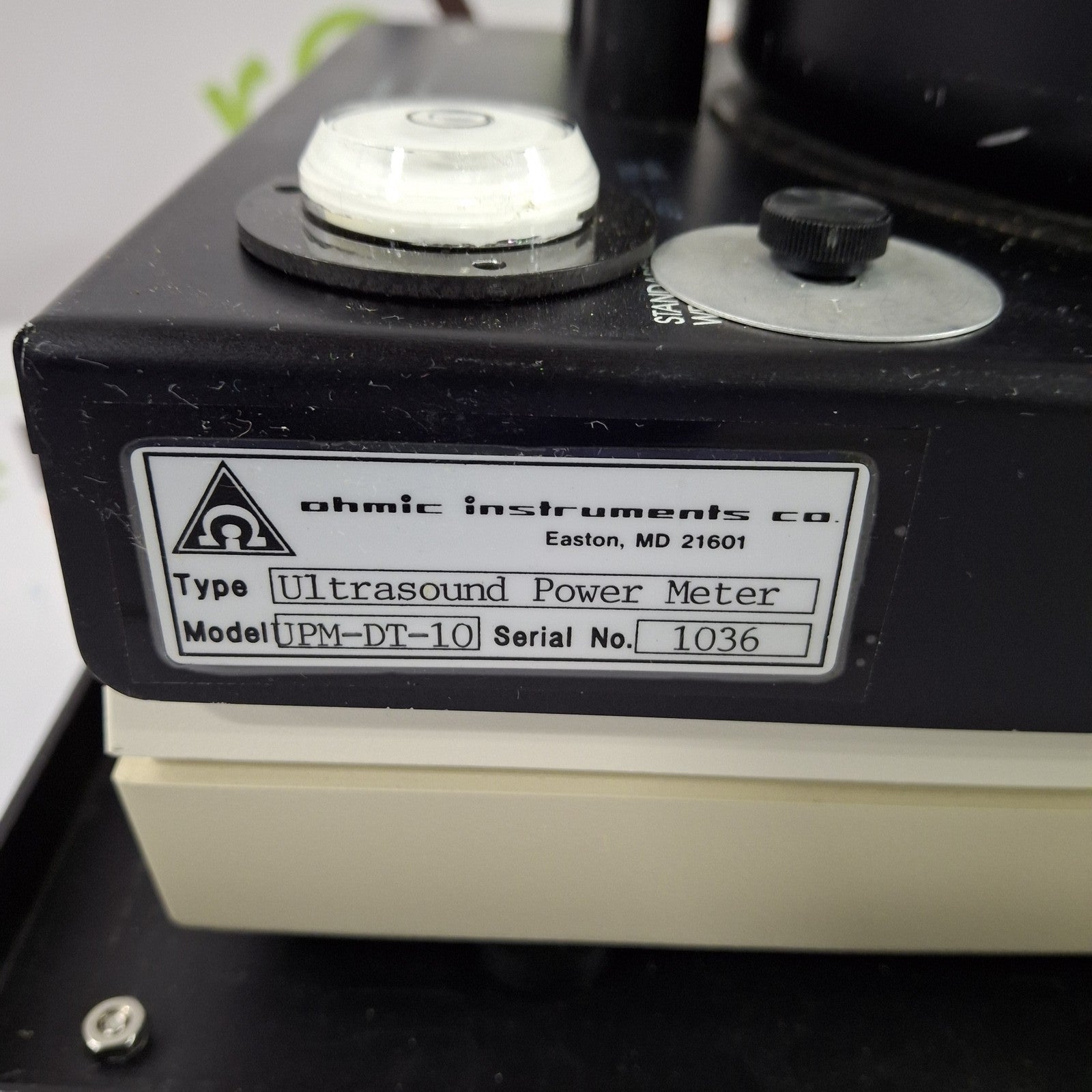 Ohmic Instruments Company UPM-DT-10 Ultrasound Power Meter